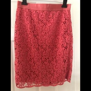 New Ann Taylor coral skirt